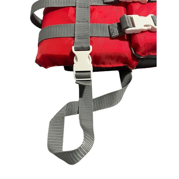 Stearns Child Life Jacket Vest Red 30-50 lbs Classic Series Coast Guard Approved - Picture 4 of 8